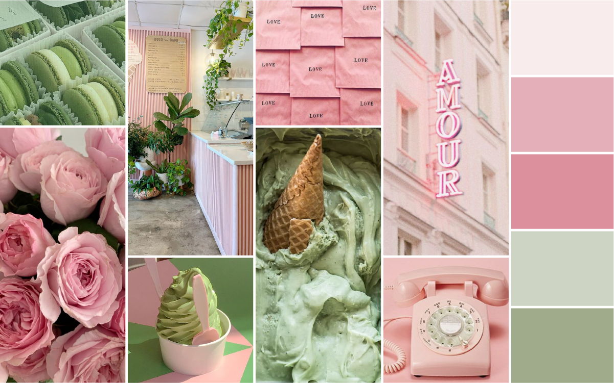 Mood Board : Romantique & Poétique 1 Mood Board : Romantique & Poétique – Studio Latté