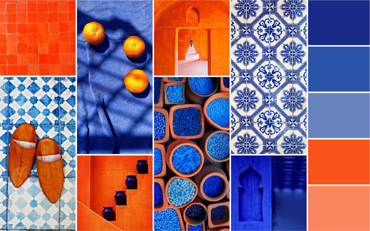 Mood Board : Vibrant & Méditerranéen 1 Mood Board : Vibrant & Méditerranéen – Studio Latté
