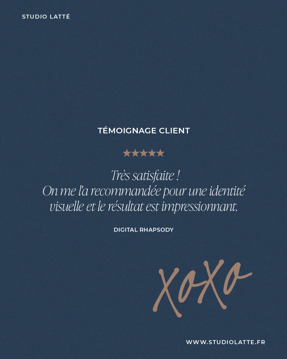 Identité visuelle 9 Identité visuelle – Studio Latté