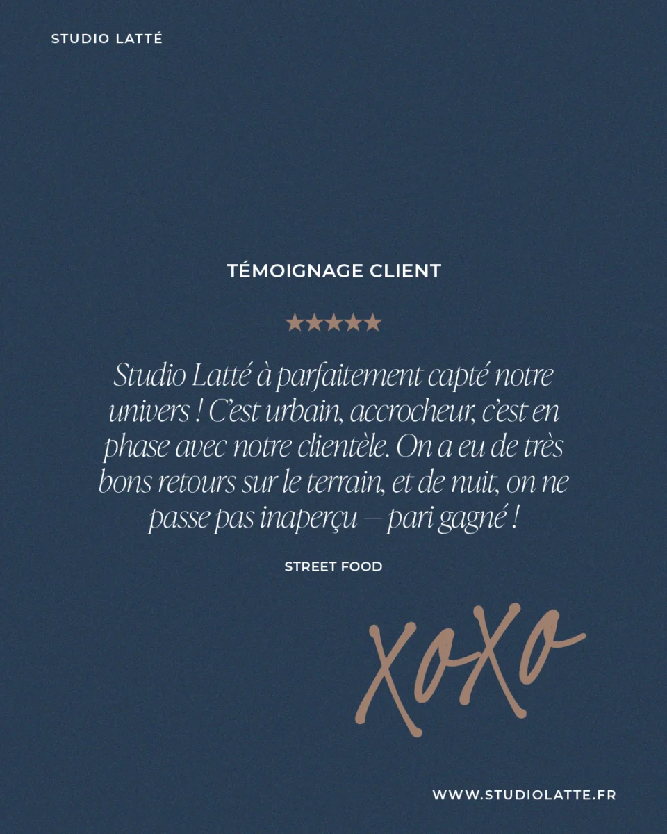 Identité visuelle 17 Identité visuelle – Studio Latté