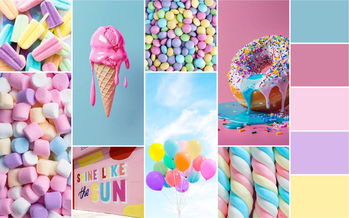 Mood Board : Frais & Cool 1 Mood Board : Frais & Cool – Studio Latté